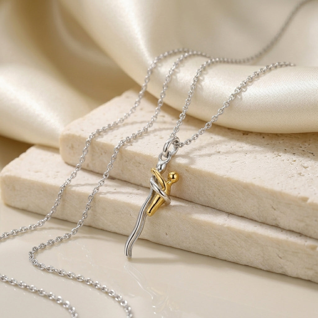 Dovionne Between Us Necklace - “You’ve always been my safe place, Mom”