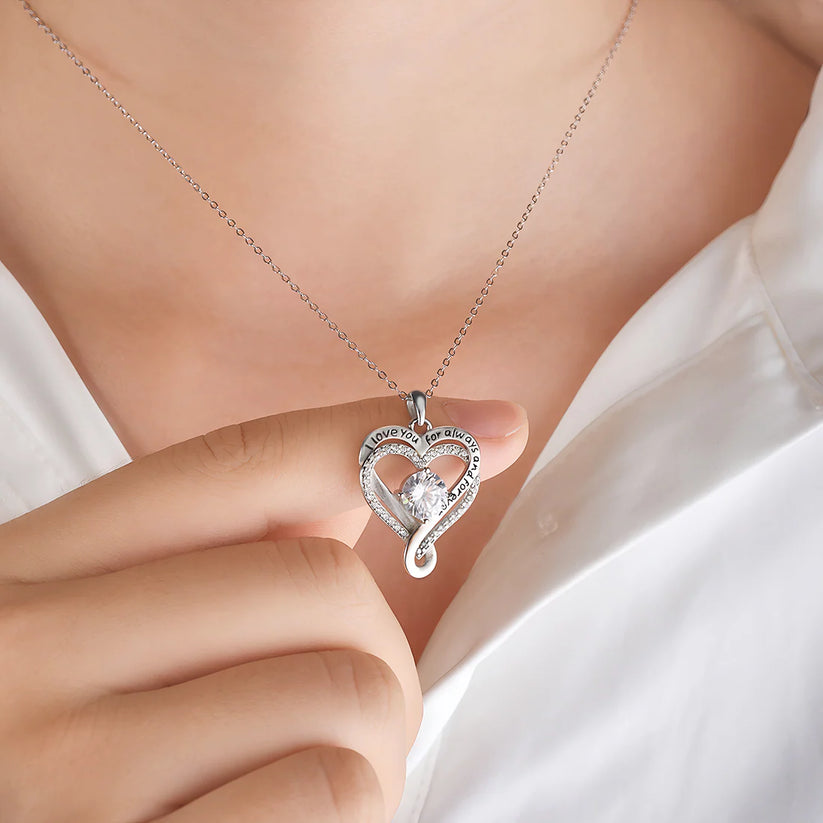 Dovionne Eternal Heart Necklace - The gift she will remember for the rest of her life ❤️ - LAST UNITS - 40% OFF ON ANY ITEM